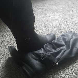 Tall Black Boots